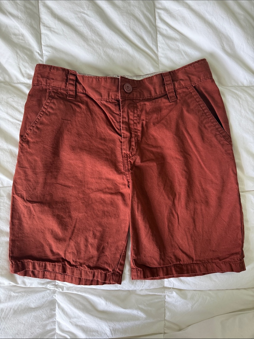 Cat & Jack Youth Boys Burgundy Red Shorts Size 10
